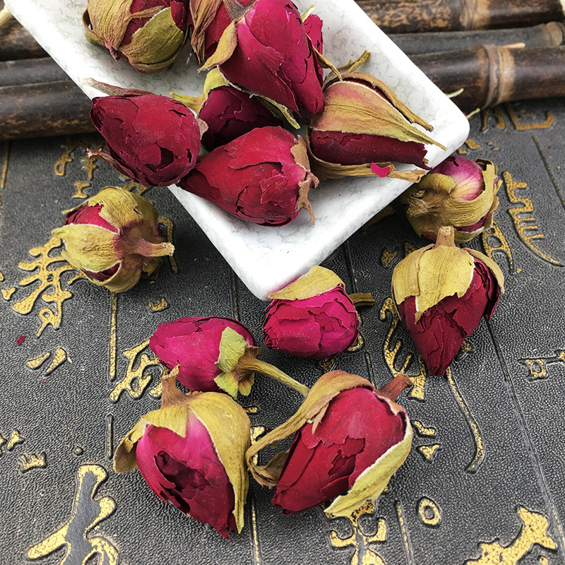 Dried Chinese Rose Flower Buds Yue Ji Hua Bulk Herbal Tea Ingredient 500g - Image 4