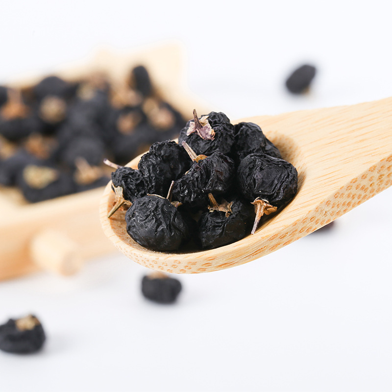 Dried Black Goji Berries Hei Gou Qi Zi Bulk 500g Qinghai Sun Dried Wolfberry Fruit - Image 4