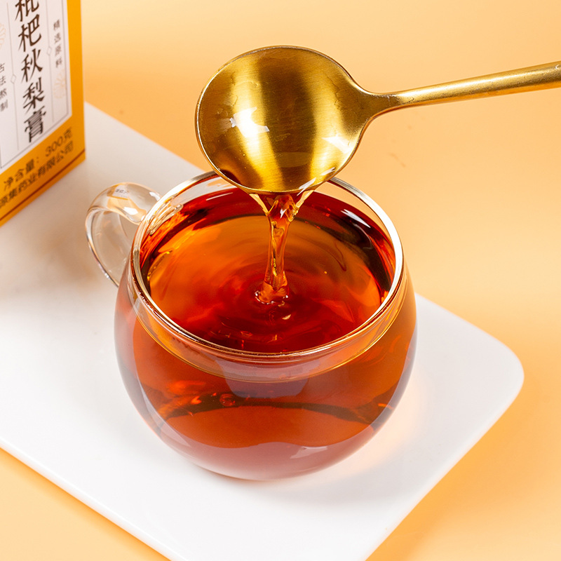 Loquat Autumn Pear Paste Pipa Qiuli Gao 300g Boxed Traditional Herbal Syrup for Daily Wellness - Image 4