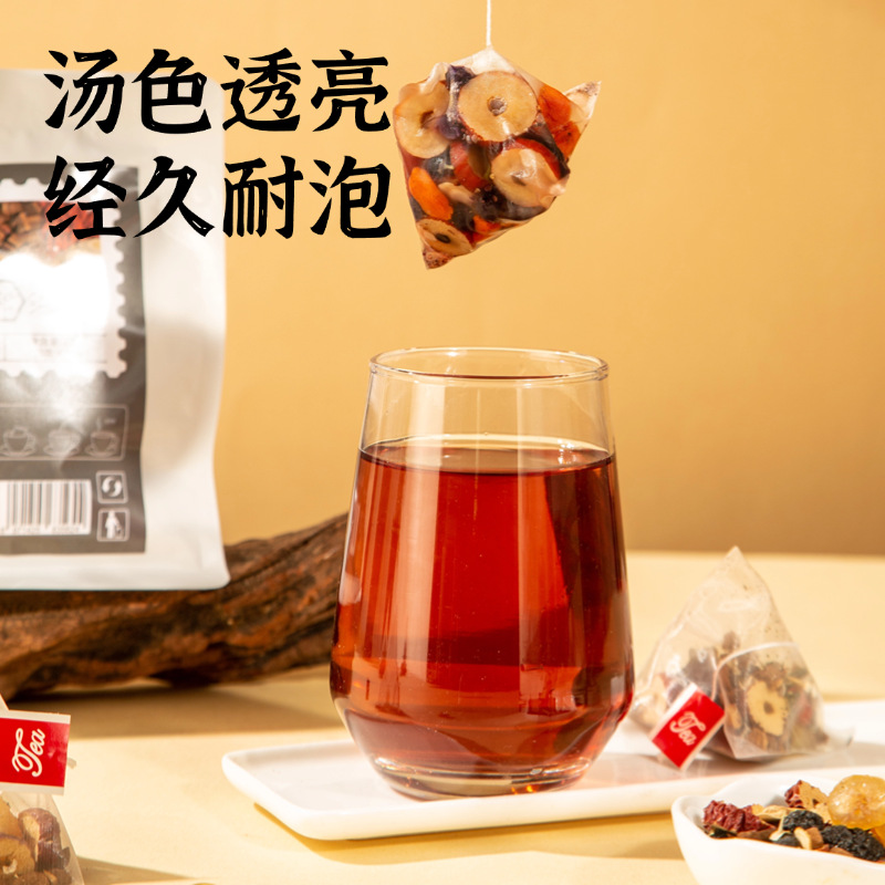 Ginseng Astragalus Reishi Goji Herbal Tea 100g Dried Blend for Daily Wellness Brewing - Image 3