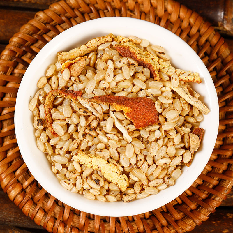 Chen Pi Jiang Mi Cha (Tangerine Peel & Ginger Rice Tea) — Roasted Herbal Blend for Daily Warmth - Image 3