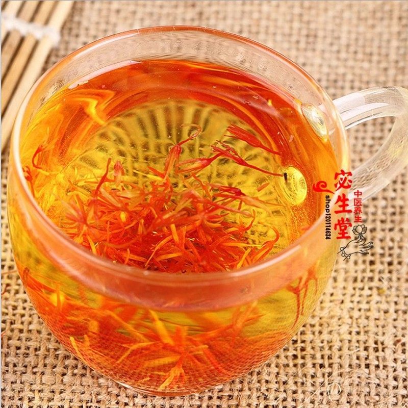 Dried Safflower Hong Hua 500g Premium Chinese Herbal Tea Grade Carthamus tinctorius Flowers - Image 3