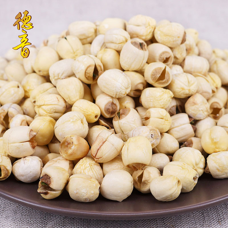 Hand-Peeled Lotus Seeds Lian Mi 500g Dried Nelumbo nucifera Seeds for Soup Congee and Herbal Tea - Image 2