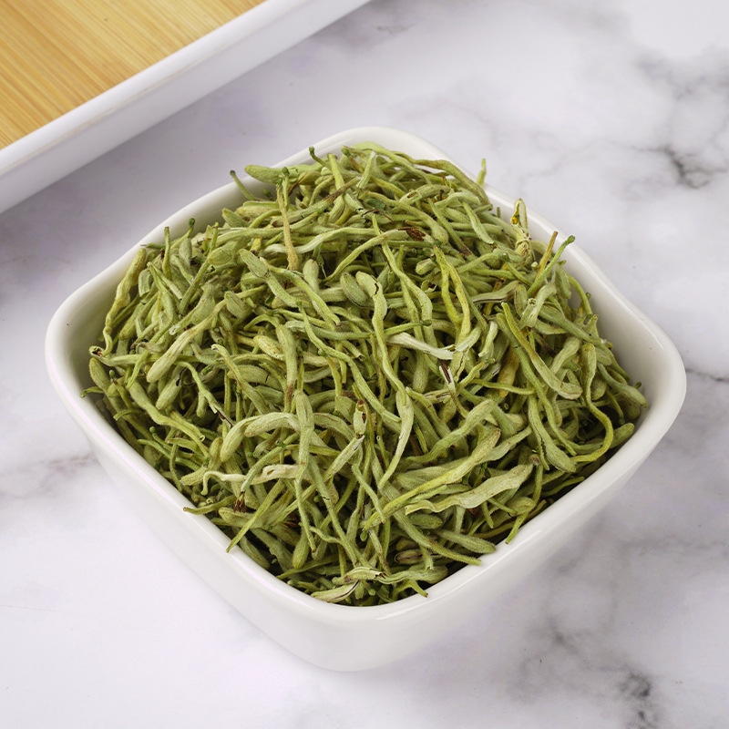 Jin Yin Hua Tea (Lonicera japonica) — Dried Honeysuckle Flower Tea, 30g Jar - Image 2