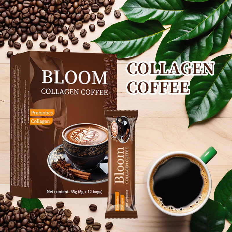 Glutathione Collagen White Coffee Mix 100g Sugar Free Instant Beauty Coffee Drink - Image 3