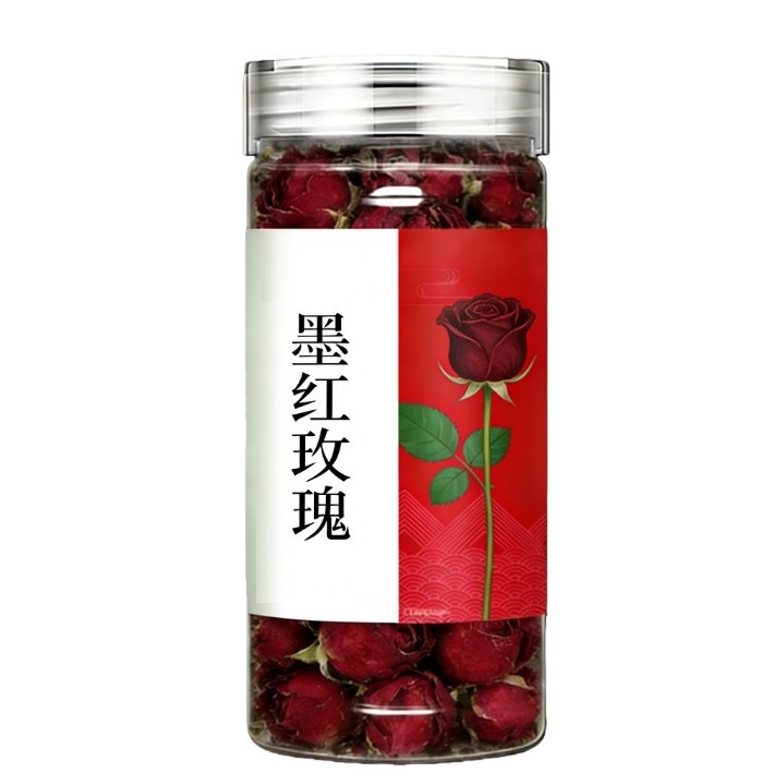 Mo Hong Rose Freeze Dried Rose Bud Tea 30g Bottle Yunnan Herbal Flower Tea - Image 5