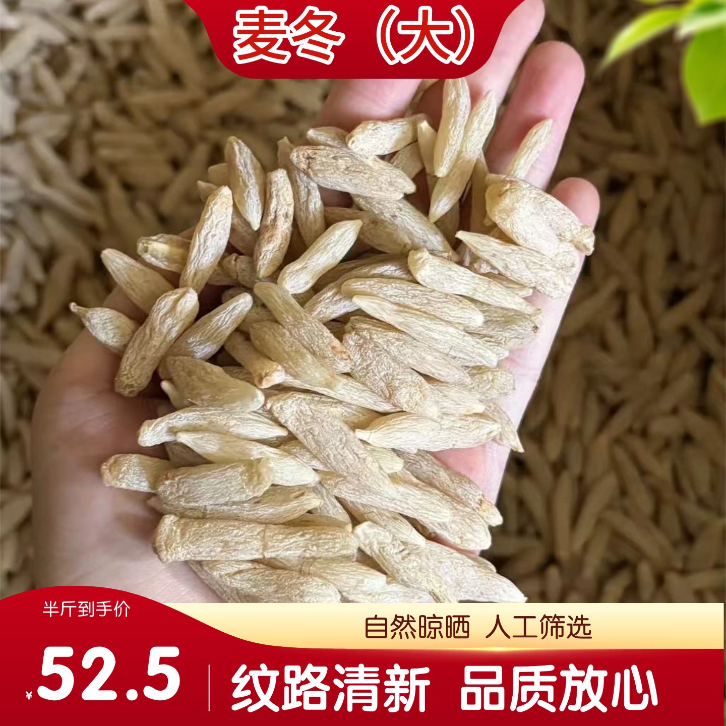 Dried Ophiopogon Root Mai Dong 500g Hand Selected for Soups and Decoctions - Image 4