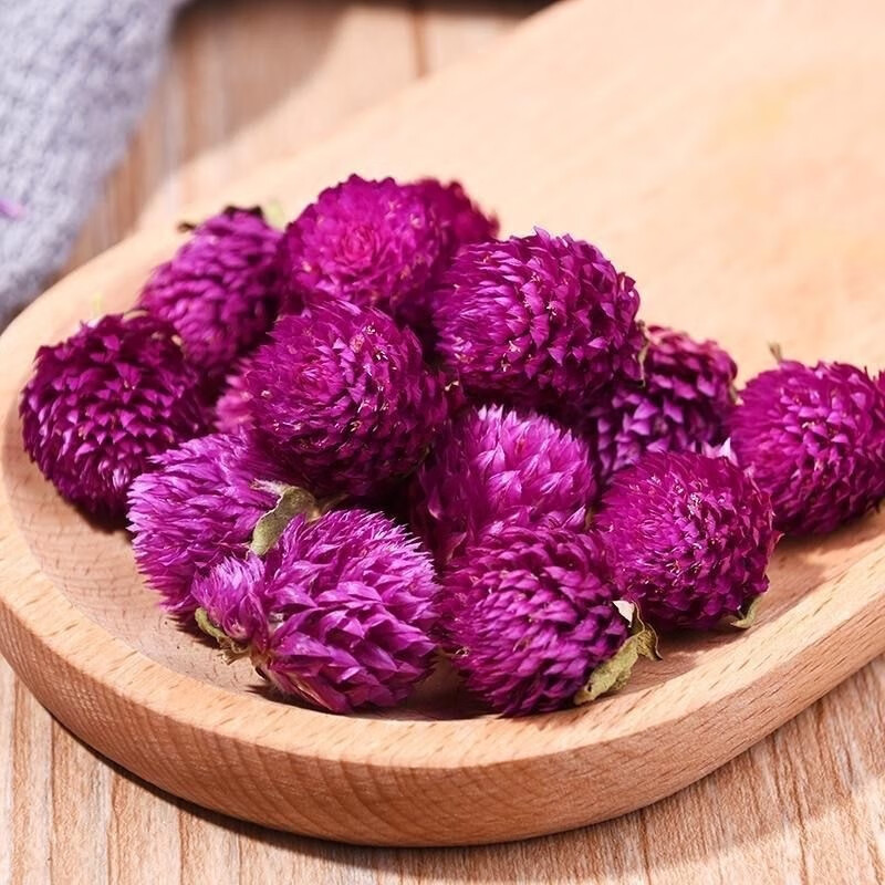 Globe Amaranth Flower 500g Qian Ri Hong Dried Herbal Tea Flowers Loose Bulk for Blending with Rose Lemon Jasmine - Image 5