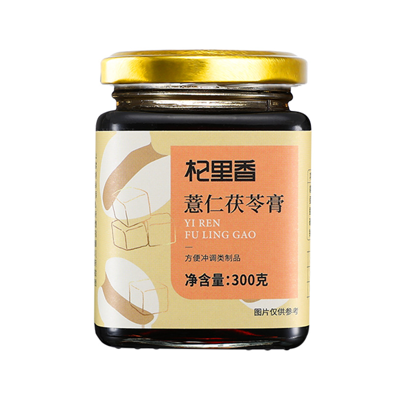 Qilixiang Coix Seed and Poria Paste Ready to Eat Herbal Paste 300g Jar - Image 5