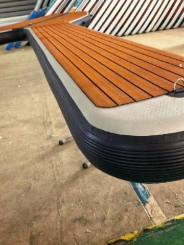 Inflatable Floating PVC Dock Platform 6m x 1.4m Commercial Jet Ski Swim Dock with Pump - Image 2