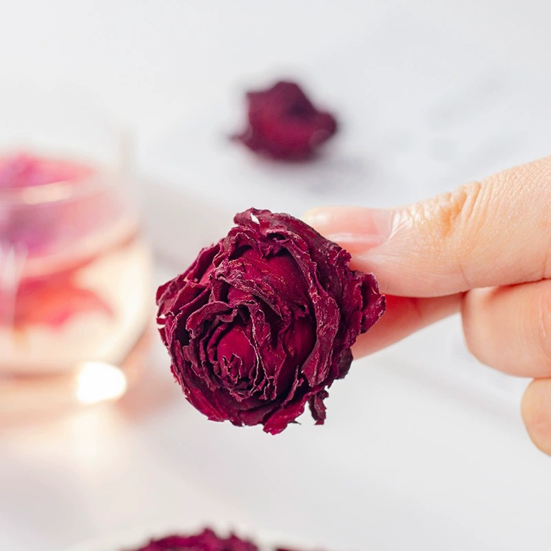 Yunnan Mo Hong Rose Bud Tea Large Whole Flower Crowns for Brewing 500g New Harvest - Image 3