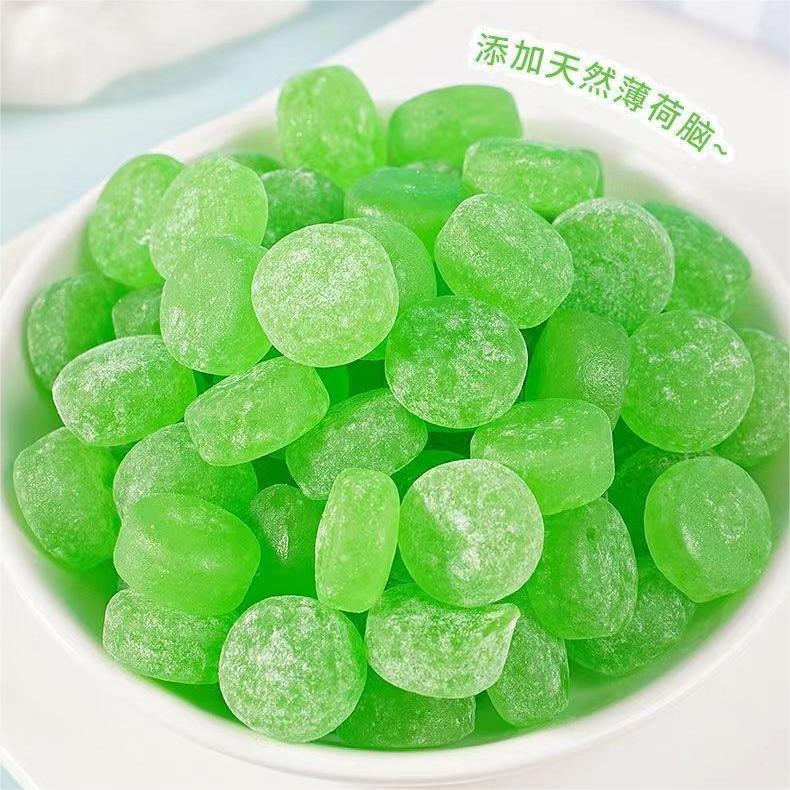 Menthol Mint Hard Candy Bo He Qing Liang Tang 1000g Bulk Pack Refreshing Candy for Wholesale - Image 4