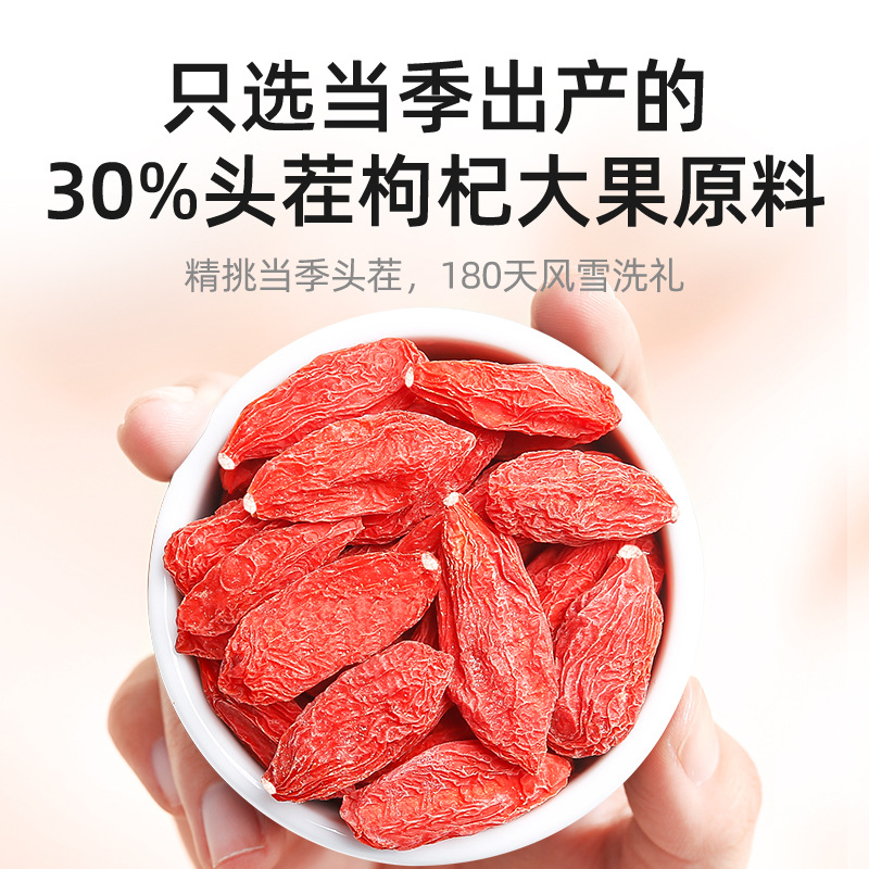 Premium Ningxia Goji Berries 250g Jar First Harvest Gou Qi Zi Dried Red Wolfberry - Image 4