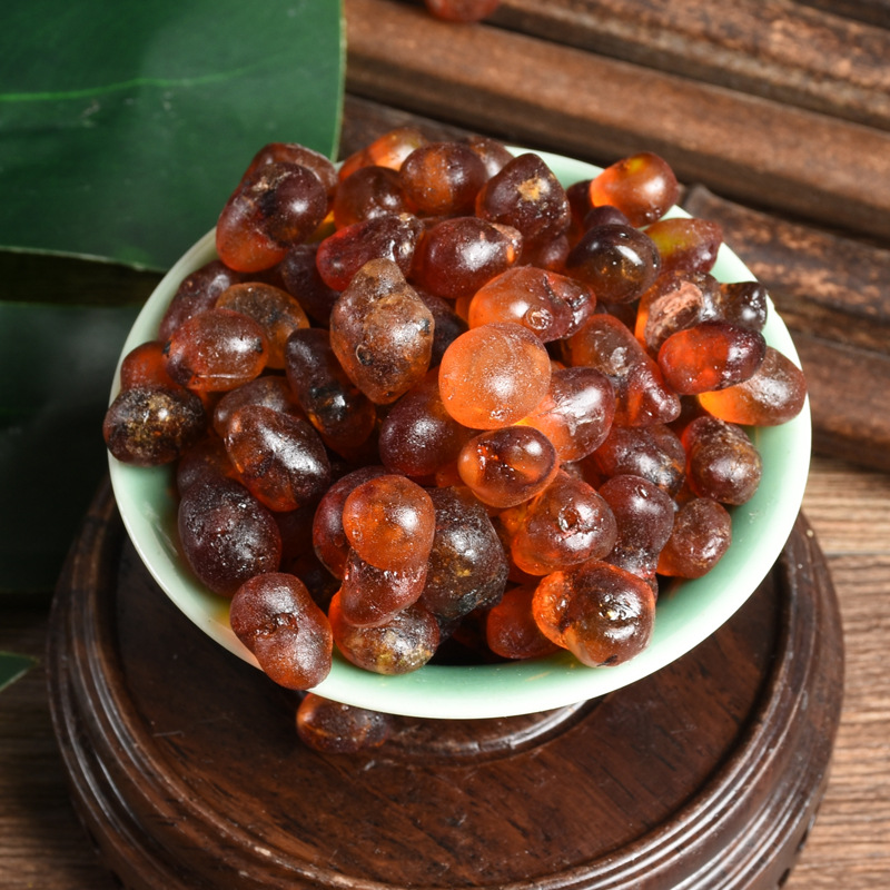 Peach Gum (Prunus persica Resin) — Dried Food-Herb Peach Blossom Tears for Soup & Dessert - Image 3