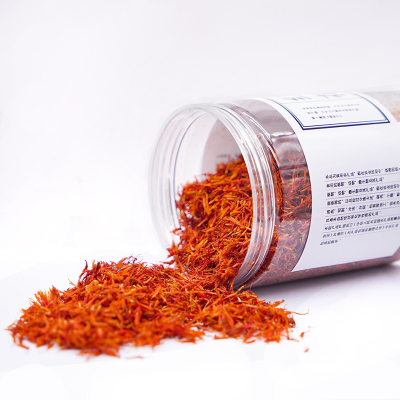 Dried Safflower Hong Hua Loose Herb 100g Xinjiang Origin Traditional Foot Soak and Decoction Ingredient - Image 4