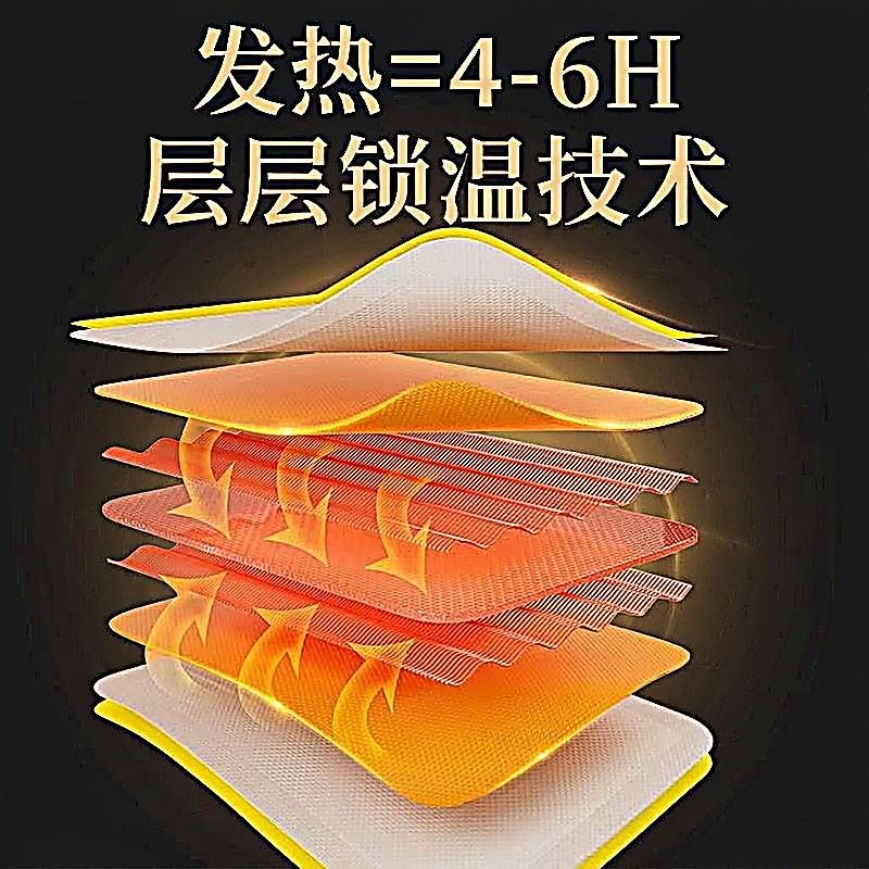 Four-Herb Warming Patch Mugwort Ginger Motherwort Safflower External Heat Therapy Patch - Image 4