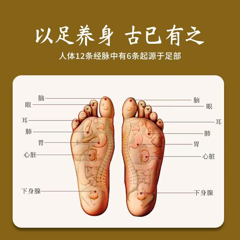 Wu Zhu Yu Cinnamon Herbal Foot Patch Moxibustion Warm Compress for Foot and Navel - Image 2