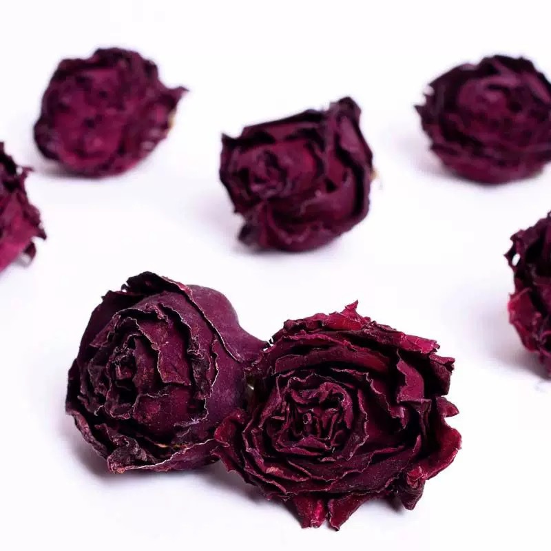 Mo Hong Rose Flower Tea 500g Freeze Dried Yunnan Rose Buds for Daily Herbal Infusions - Image 2