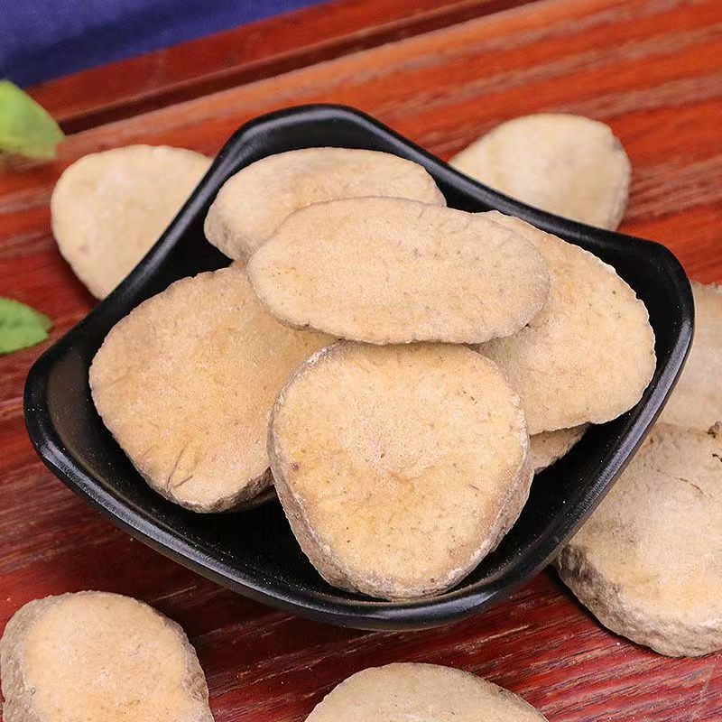 Dried Alisma Slices Ze Xie 泽泻 Water Plantain Rhizome 100g Jar for Decoction and Soup - Image 3