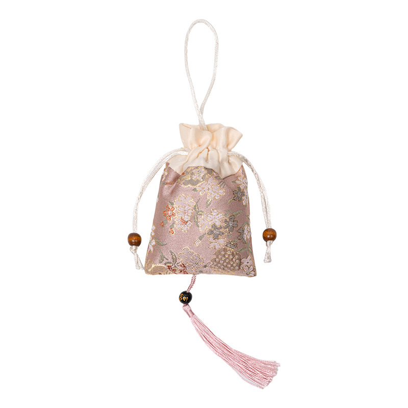 Festival Herbal Sachet Xiang Bao 18 Herb Blend Lemongrass Mint Aroma 80g Purple Satin Pouch - Image 5