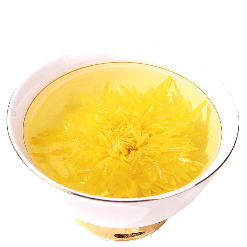 Golden Silk Imperial Chrysanthemum (Chrysanthemum morifolium) — Dried Whole Flower Tea, Hand-Selected Large Blooms - Image 3