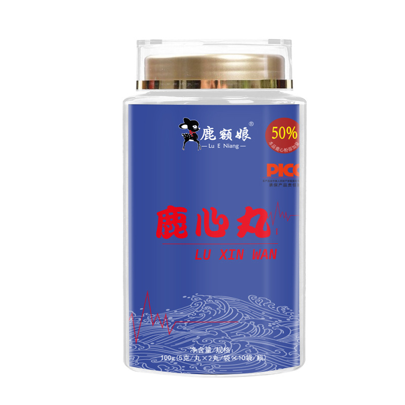 Deer Heart Pill with Ginseng Traditional Chinese TCM Supplement for Middle Aged and Elderly 100g - Image 5