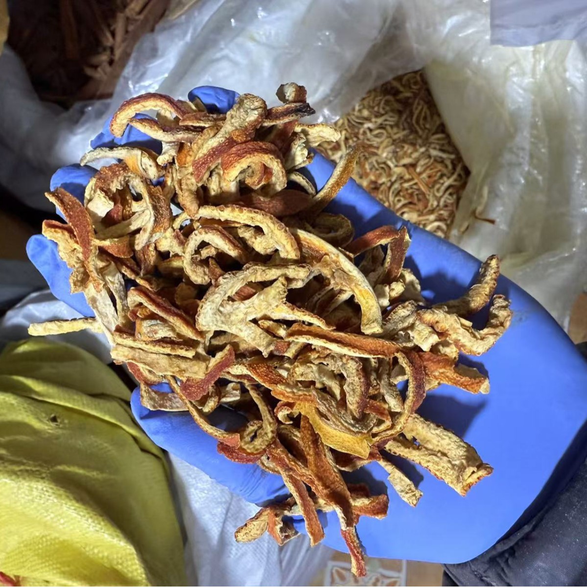 Dried Aged Tangerine Peel Chenpi Strips Sun Dried 500g Traditional Herbal Tea Ingredient - Image 4