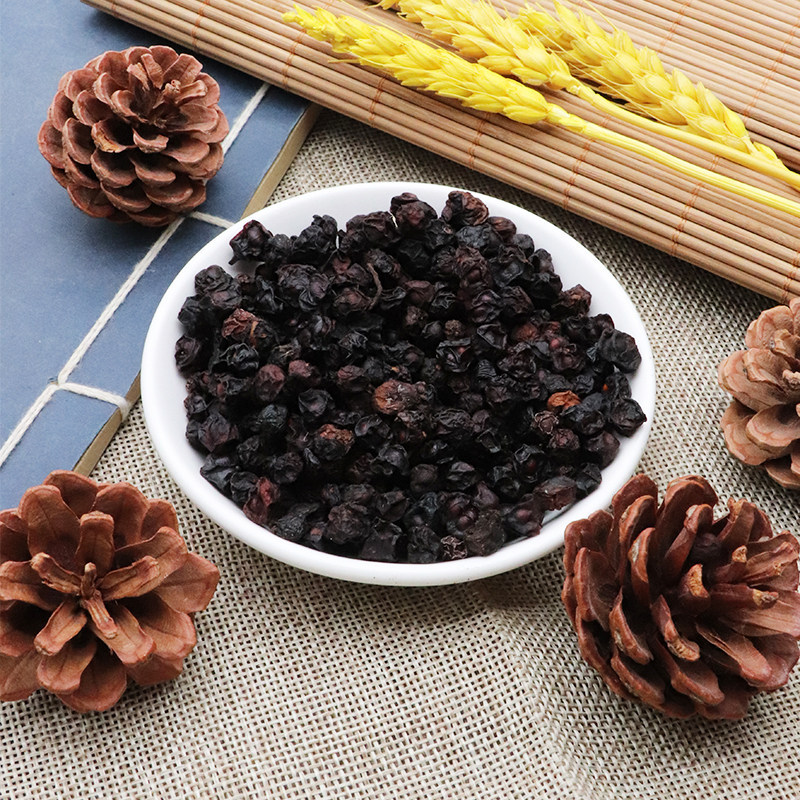 Vinegar-Processed Schisandra Berries Wu Wei Zi Dried North Schisandra Chinensis Fruit 500g - Image 2