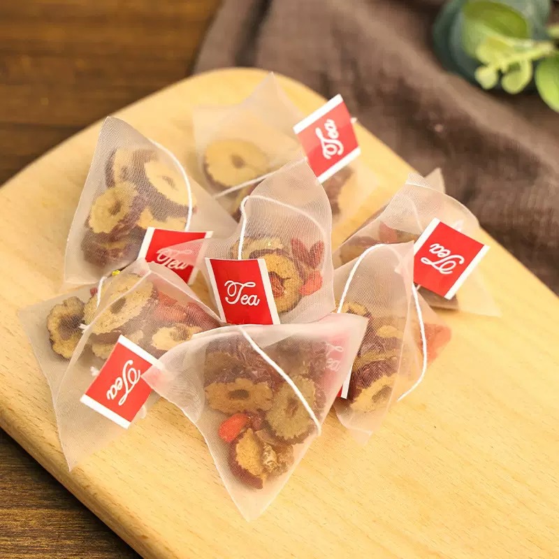 Longan Red Date Goji Rose Tea Bags 5g x 20 Pyramid Bags Daily Wellness Herbal Blend - Image 2