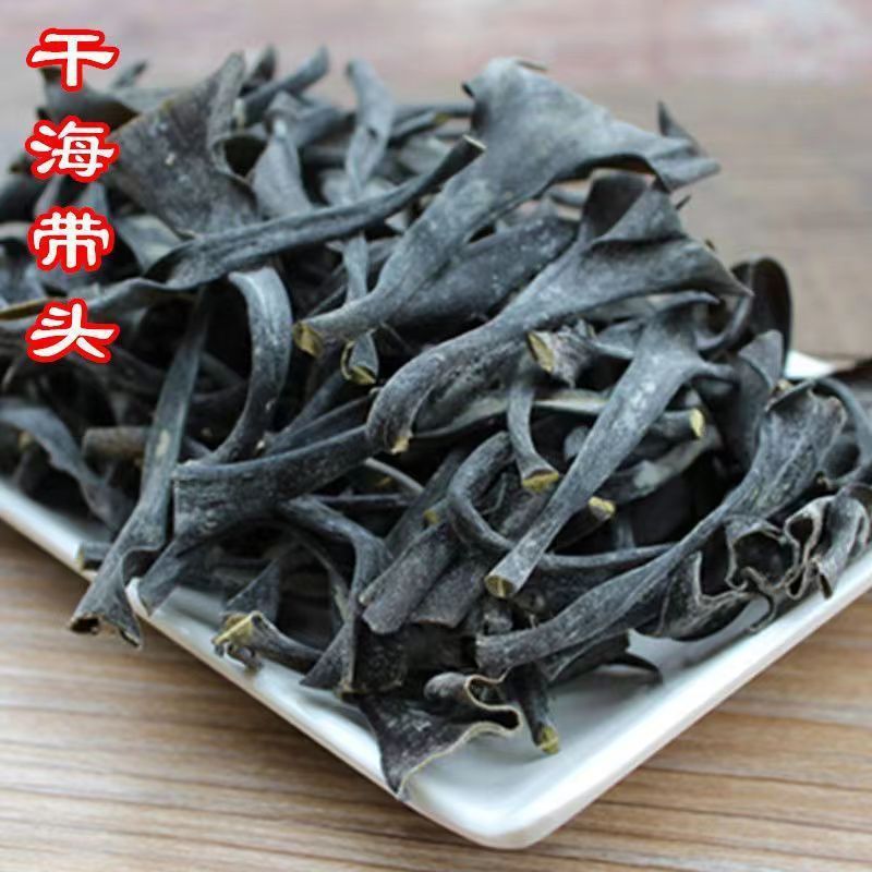 Sun-Dried Thick Kelp Stems Hai Dai Tou 250g Soft Chewy Sand-Free Seaweed Root for Soup and Cold Dishes - Image 2