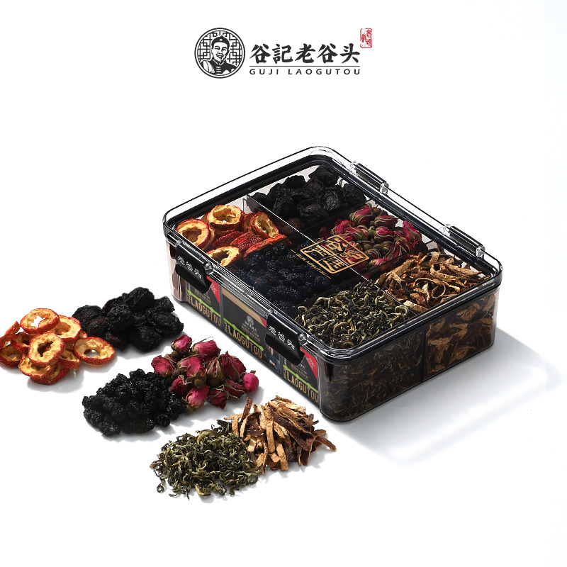 Hawthorn Mulberry Dark Plum Rose Lotus Leaf Tea Pack Sour Plum Drink Blend 430g - Image 5