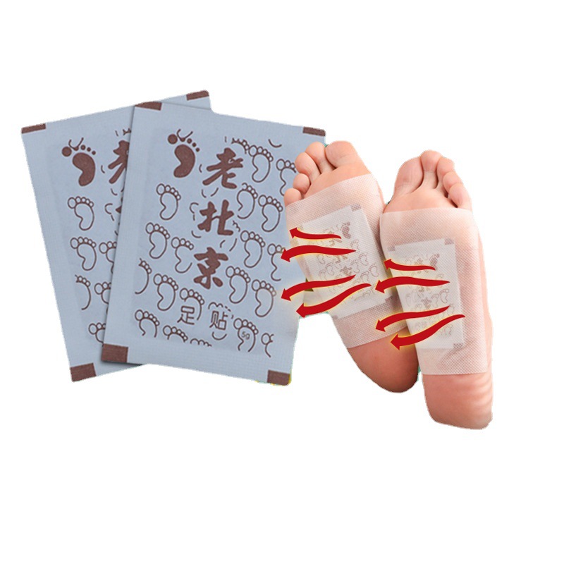 Old Beijing Herbal Foot Patch with Mugwort and Ginger for Sleep and Foot Care - Image 5