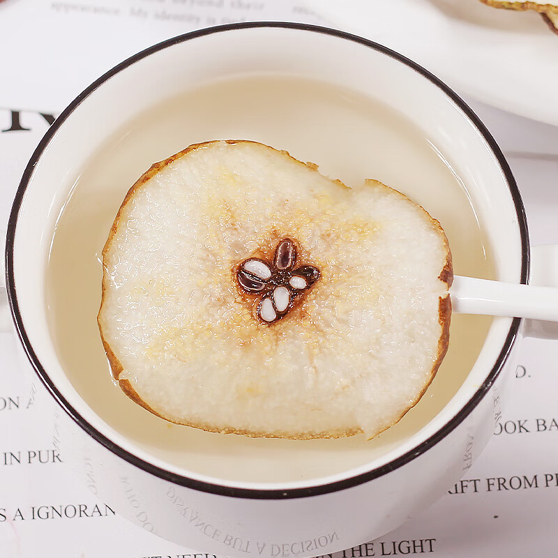 Dried Snow Pear Slices Xue Li Gan 500g Low Temperature Dried Fruit for Tea and Soup - Image 2