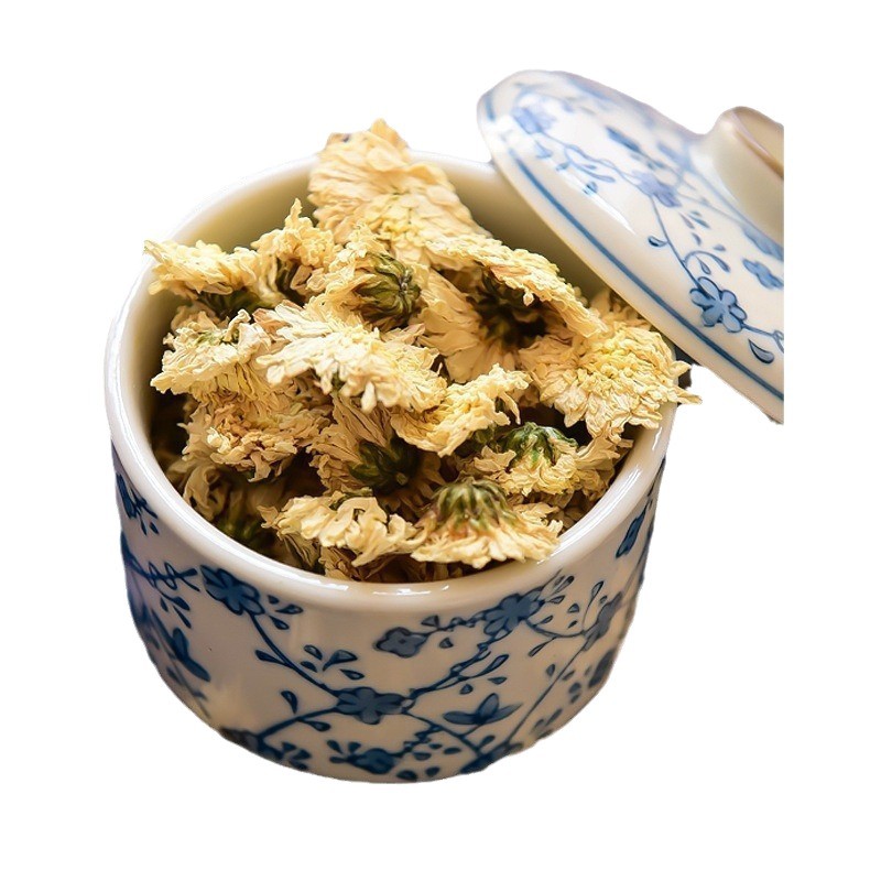 Chrysanthemum Tea Hang Bai Ju Whole Dried Flowers 500g Loose White Chrysanthemum Herbal Tea - Image 5