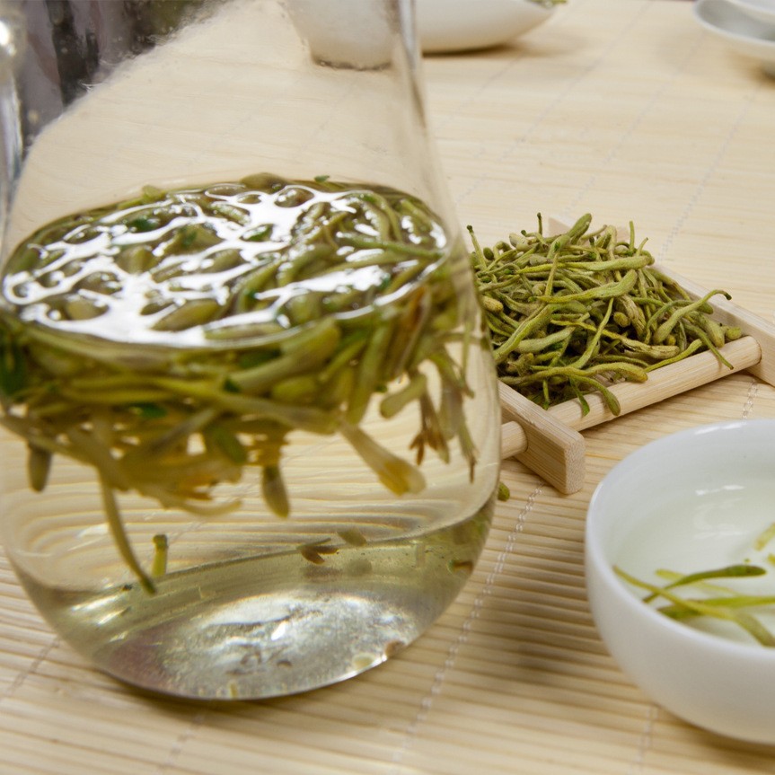 Dried Honeysuckle Flower Jin Yin Hua Loose Bulk Herbal Tea 500g - Image 2