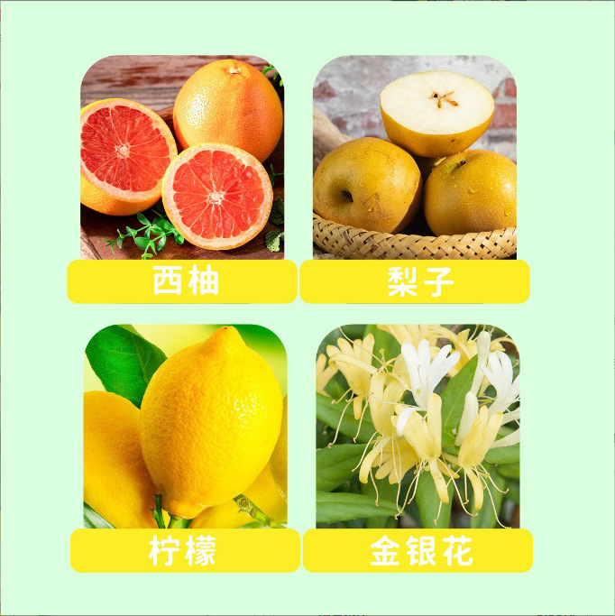 Honeysuckle Pomelo Juice Drink 500ml Bottled Sweet Tangy Fruit Vegetable Blend - Image 4