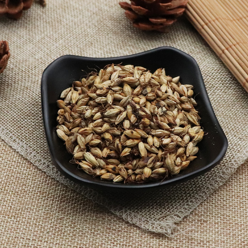 Fried Malt Germinated Barley Sprout Mai Ya 500g Dried Herb for Herbal Tea and Decoction - Image 2