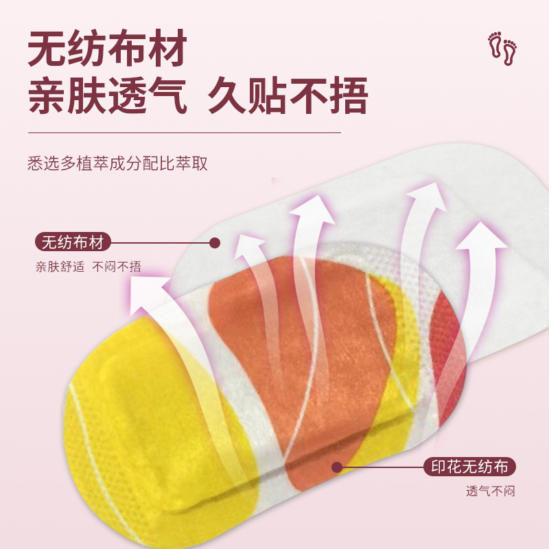 Self Heating Foot Patch Warm Foot Compress with Essential Oil Sachet for Feet Knees Neck - Image 3