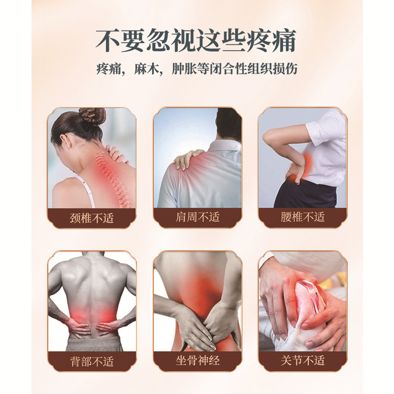 Herbal Pain Relief Spray 60ml External Use Body Massage Soothing Warming Liquid - Image 2