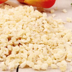 Freeze-Dried Peach Dices (Prunus persica) — Sweet Peach Granules for Herbal Tea Blends & Daily Infusions