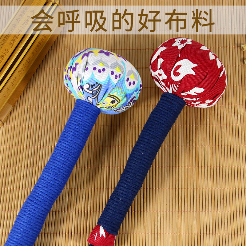 Mugwort Massage Hammer Meridian Tapping Handheld Body Massager Qichun Mugwort Wellness Tool - Image 2