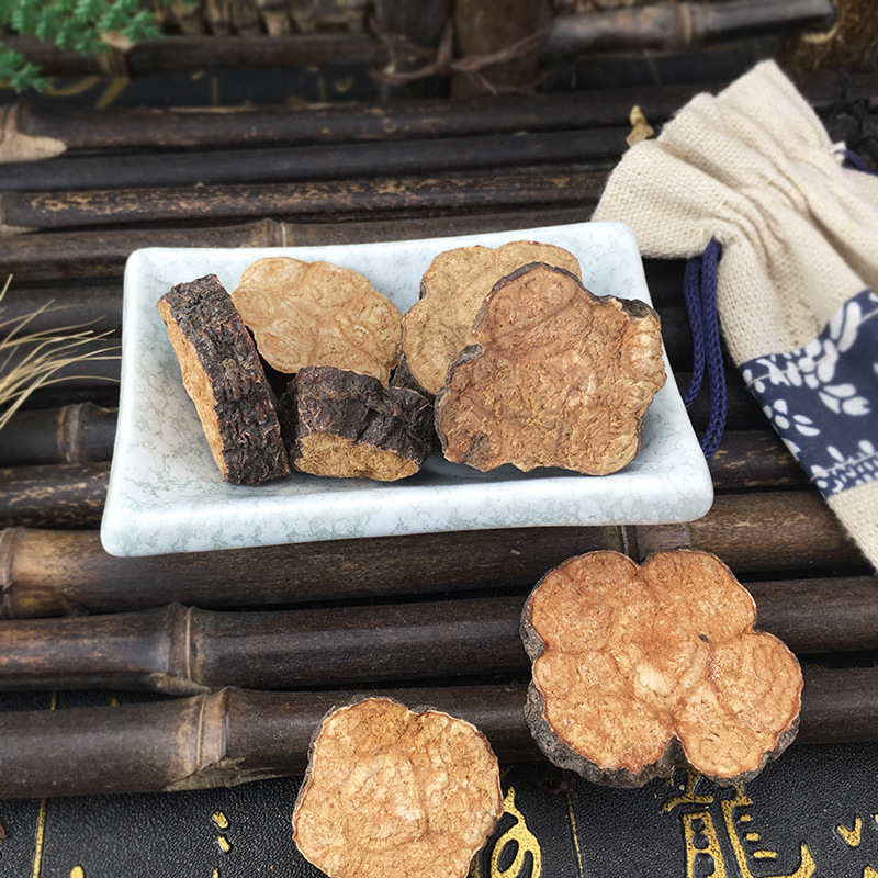 He Shou Wu Fo-Ti Root Slices and Powder Raw Dried Polygonum multiflorum for Decoction Tea and Culinary Use 500g - Image 2