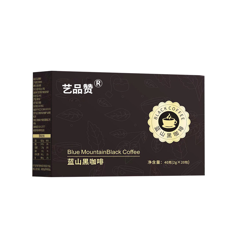 Blue Mountain Style Instant Black Coffee Powder Sugar-Free Americano Concentrated Brew 40g - Image 5