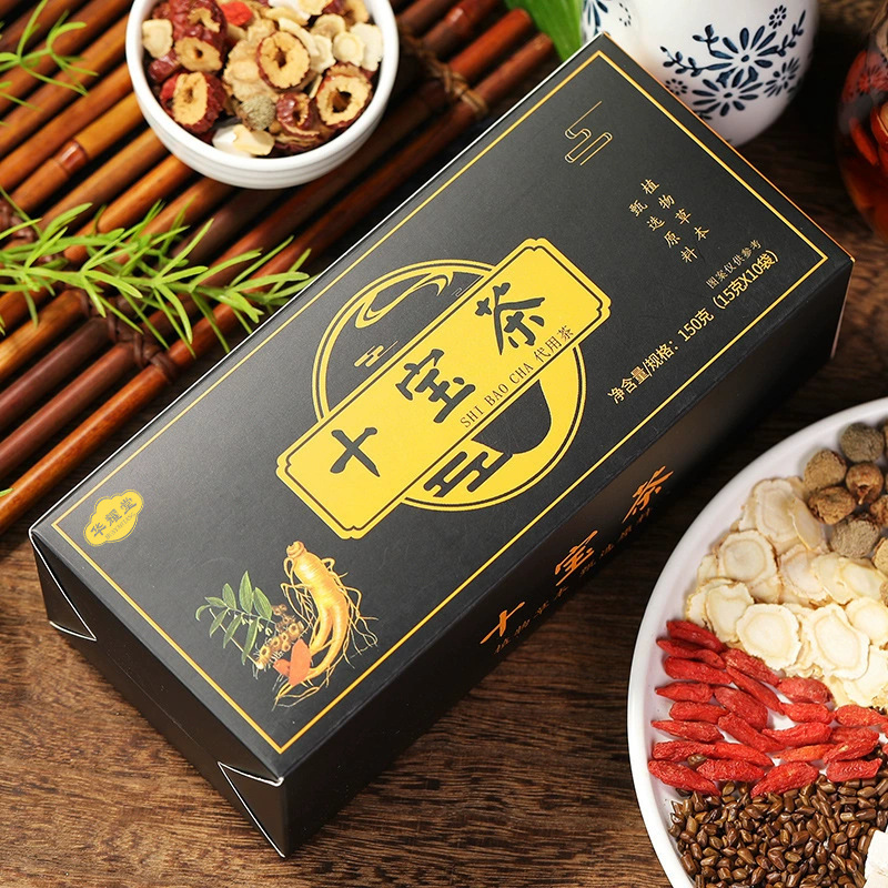 Ginseng Goji Ten Treasure Tea 150g Cold Brewed Herbal Blend 15g x 10 Bags Sugar Free - Image 4