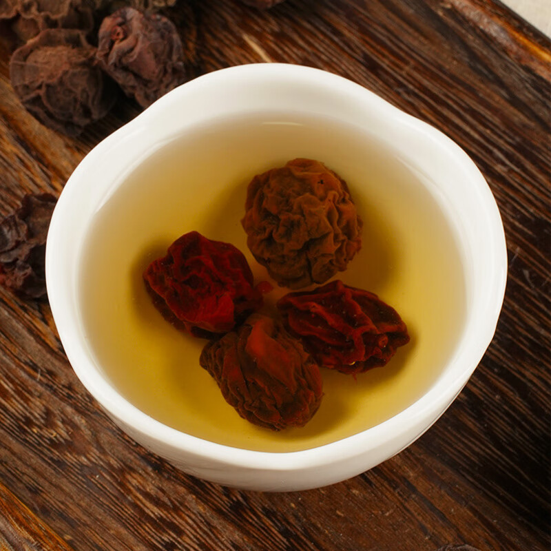 Dried Dark Plum Wu Mei 500g Smoke Free Sichuan Fruit for Herbal Tea and Sour Plum Drink - Image 4