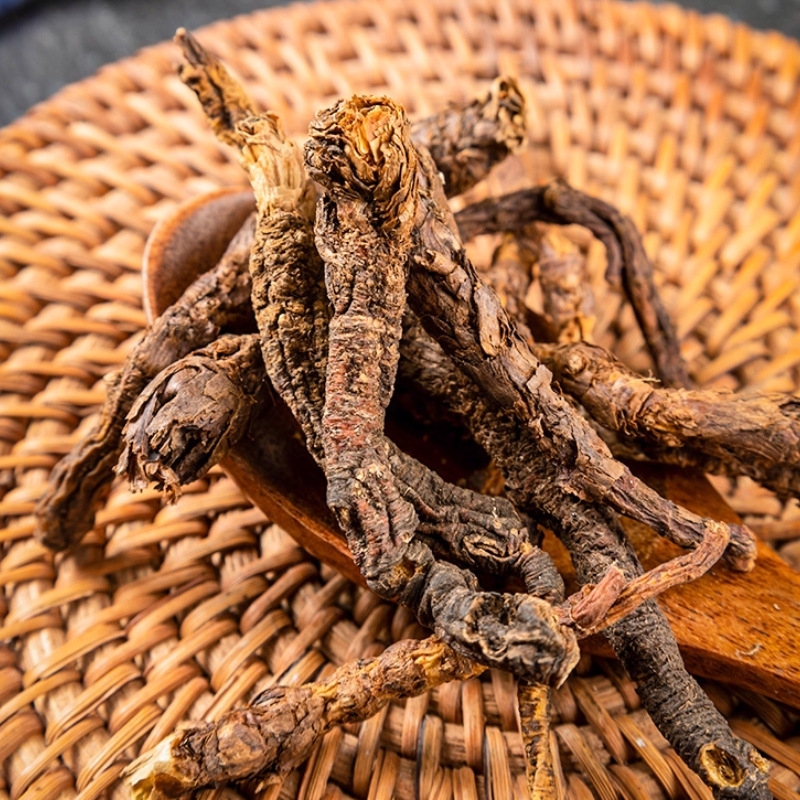 Dried Picrorhiza Root Slices Hu Huang Lian 胡黄连 Traditional TCM Herb 50g Pack - Image 3