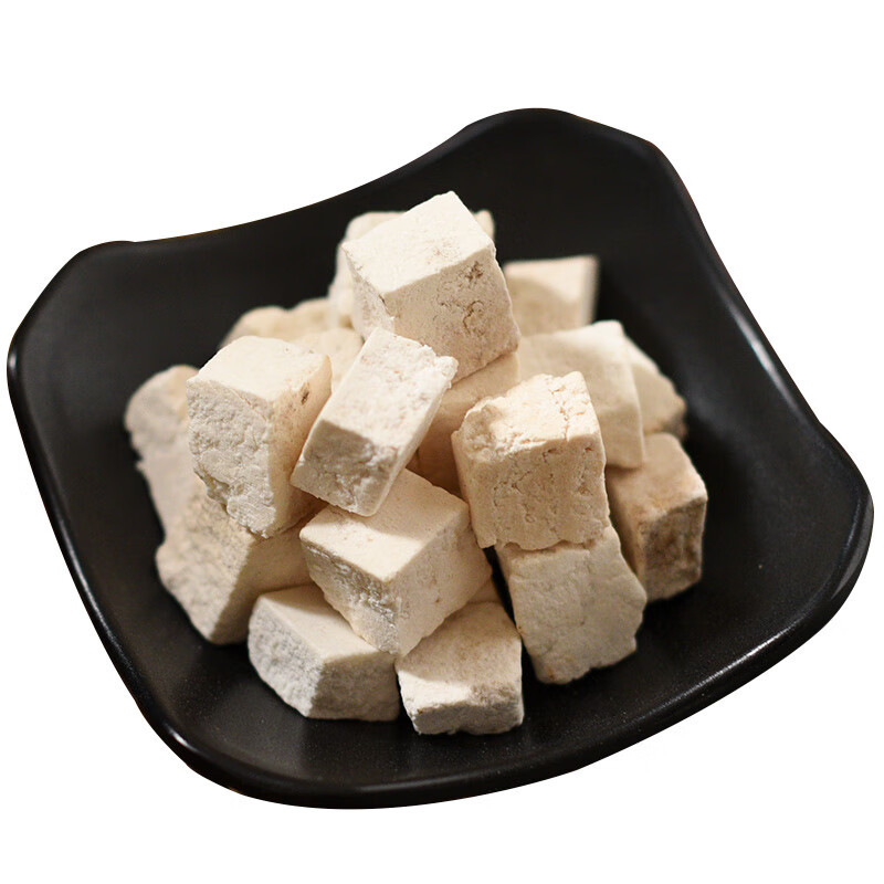 Poria Fu Ling 500g Dried White Poria Cubes for Tea and Soup - Image 4