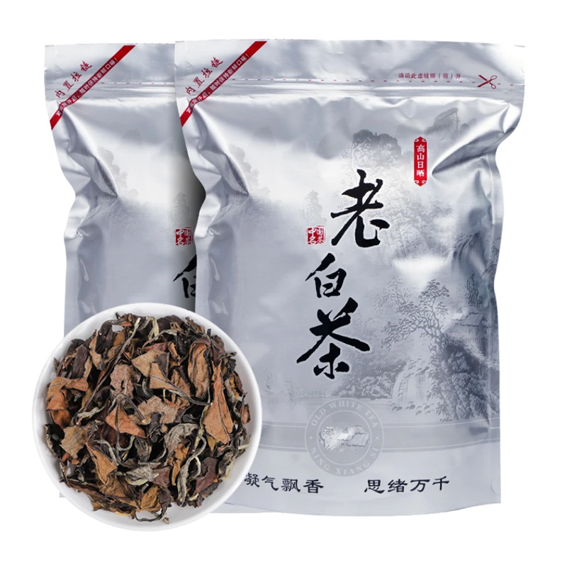 Aged White Tea Shou Mei (Camellia sinensis) — Fujian Sun-Dried Loose Leaf with Jujube Aroma, 250g - Image 5