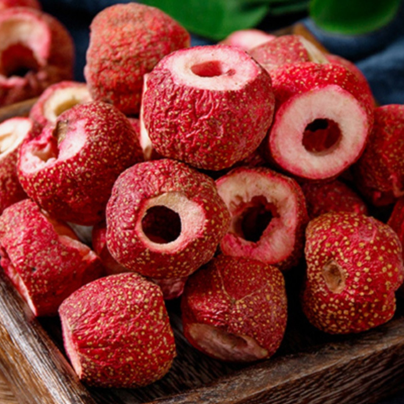 Freeze-Dried Hawthorn Balls (Crataegus pinnatifida) — Seedless Hollow Shan Zha, 500 g - Image 2
