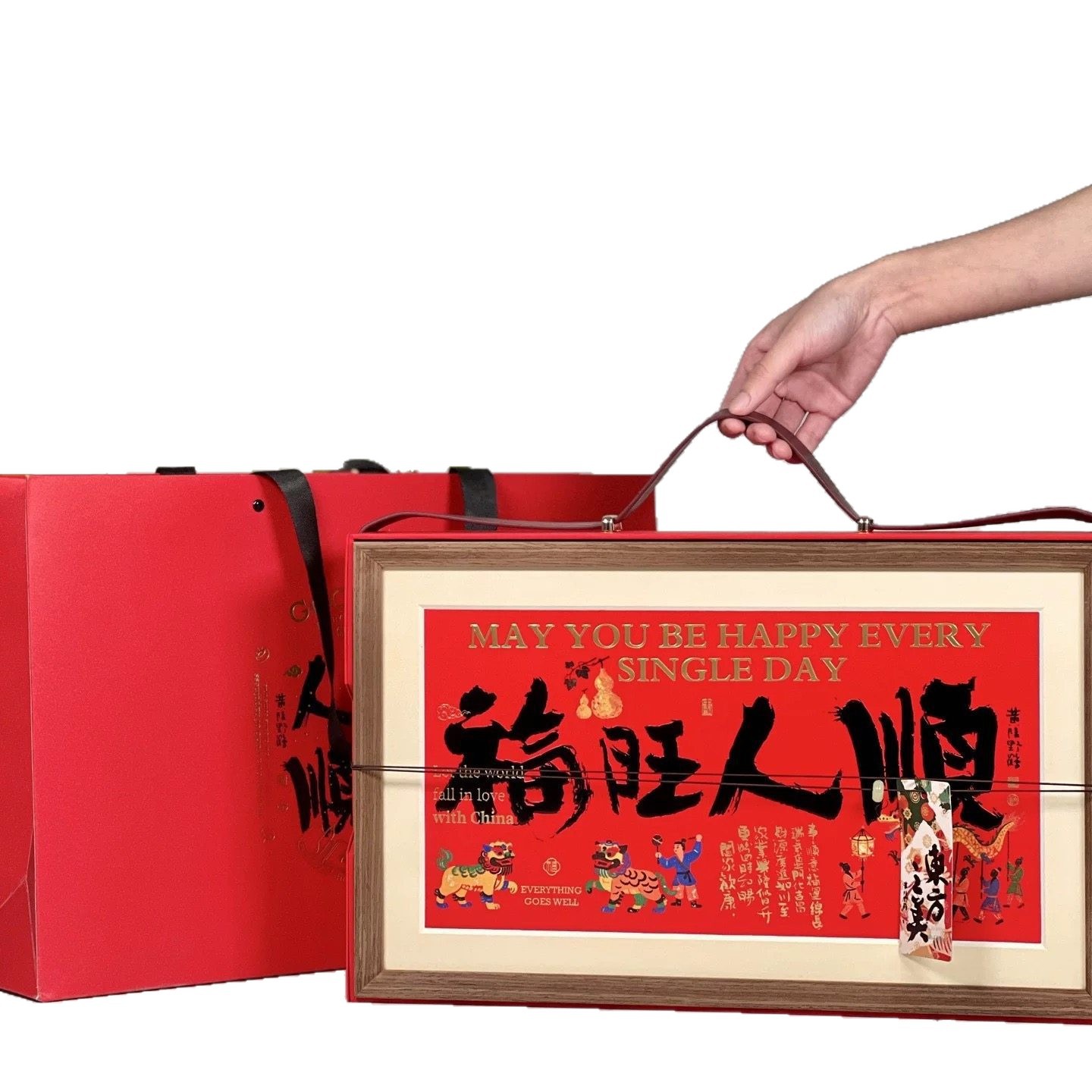 2026 Year of the Horse Gift Box American Ginseng and Bird's Nest Set New Year Gifting 600g - Image 5